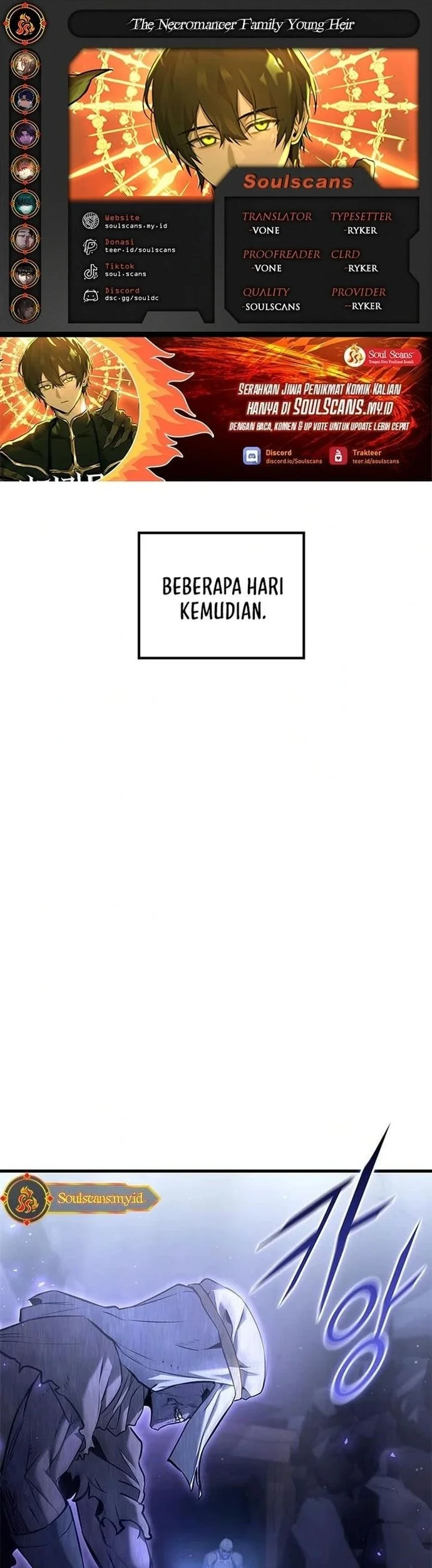 Komik The Necromancer Family’s Young Heir Chapter 47 gambar nomor 1