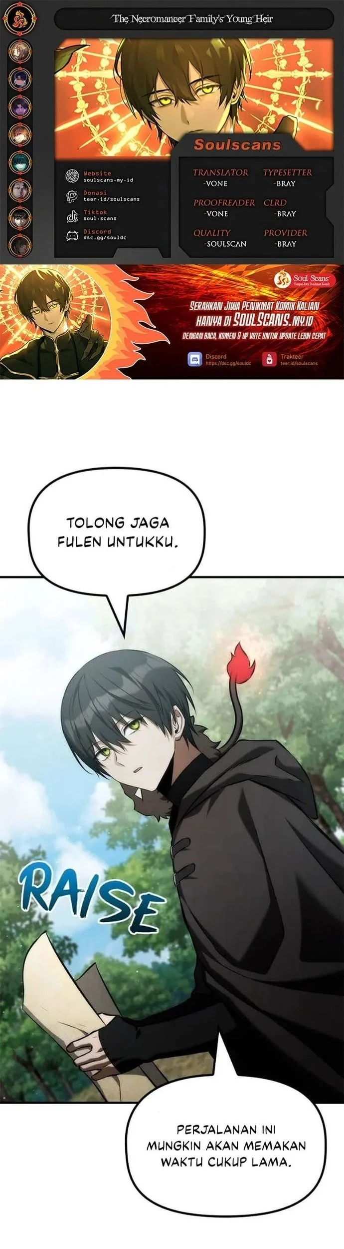 Komik The Necromancer Family’s Young Heir Chapter 48 gambar nomor 1