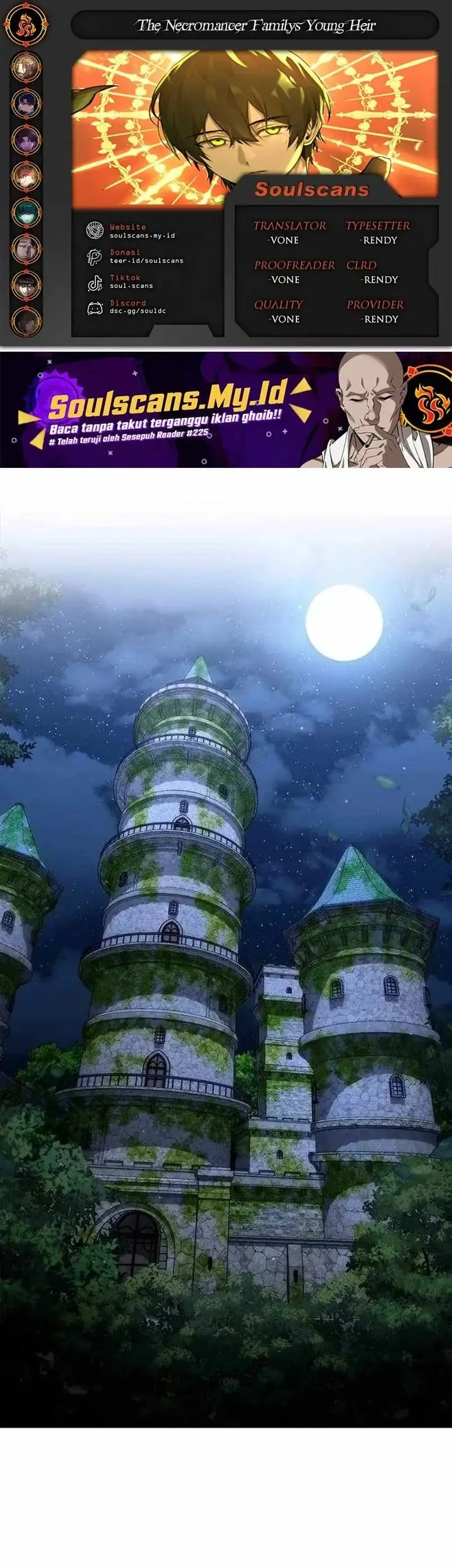 the necromancer familys young heir chapter 50 - Page 1