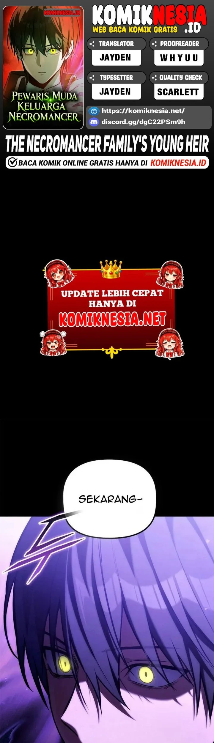 Komik The Necromancer Family’s Young Heir Chapter 65 gambar 1