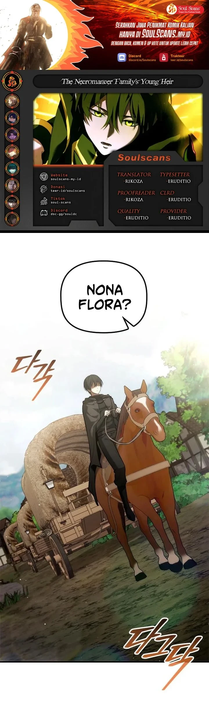 Komik The Necromancer Family’s Young Heir Chapter 66 gambar 1