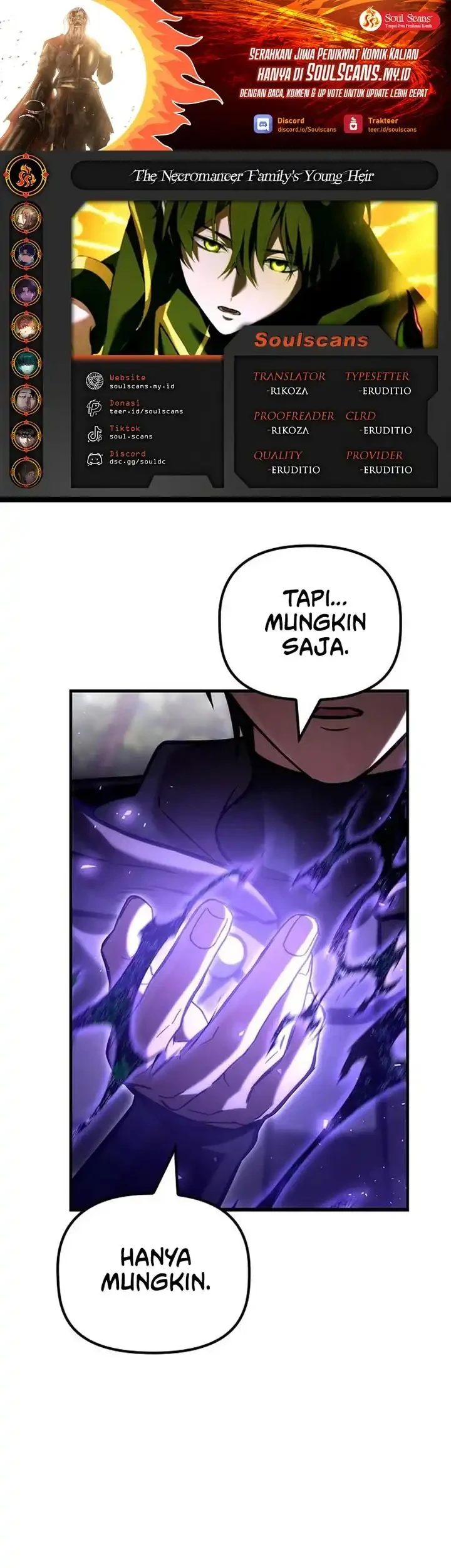 Komik The Necromancer Family’s Young Heir Chapter 67 gambar 1