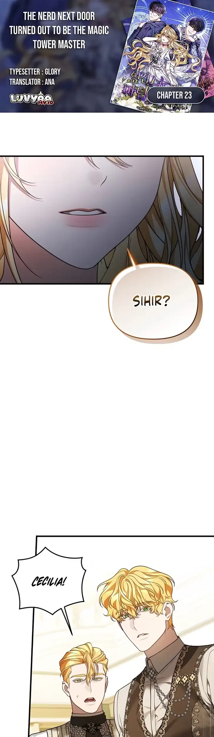 The Nerd Next Door Turned Out to Be the Magic Tower Master Chapter 23 Halaman 1