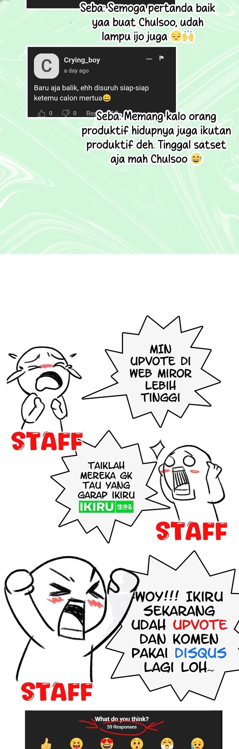 The New Employee Kim Chul-Soo Chapter 100 Gambar 78
