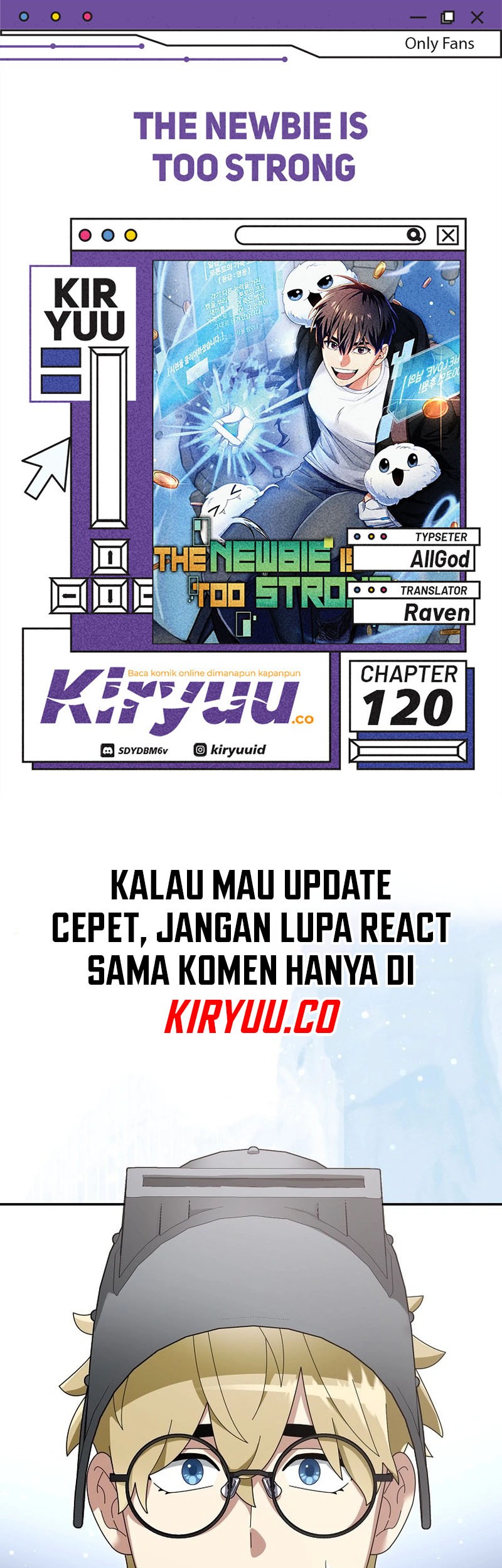 Komik The Newbie Is Too Strong Chapter 120 gambar nomor 1