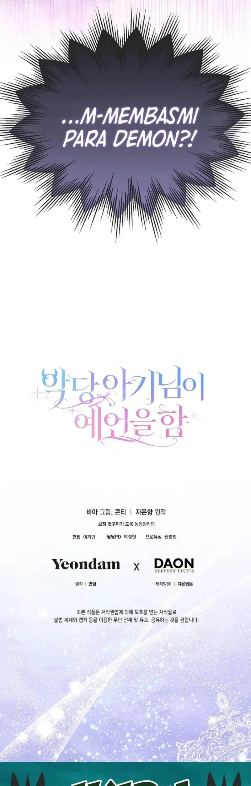 The Oracle of the Villainous Baby Chapter 1 Gambar 89