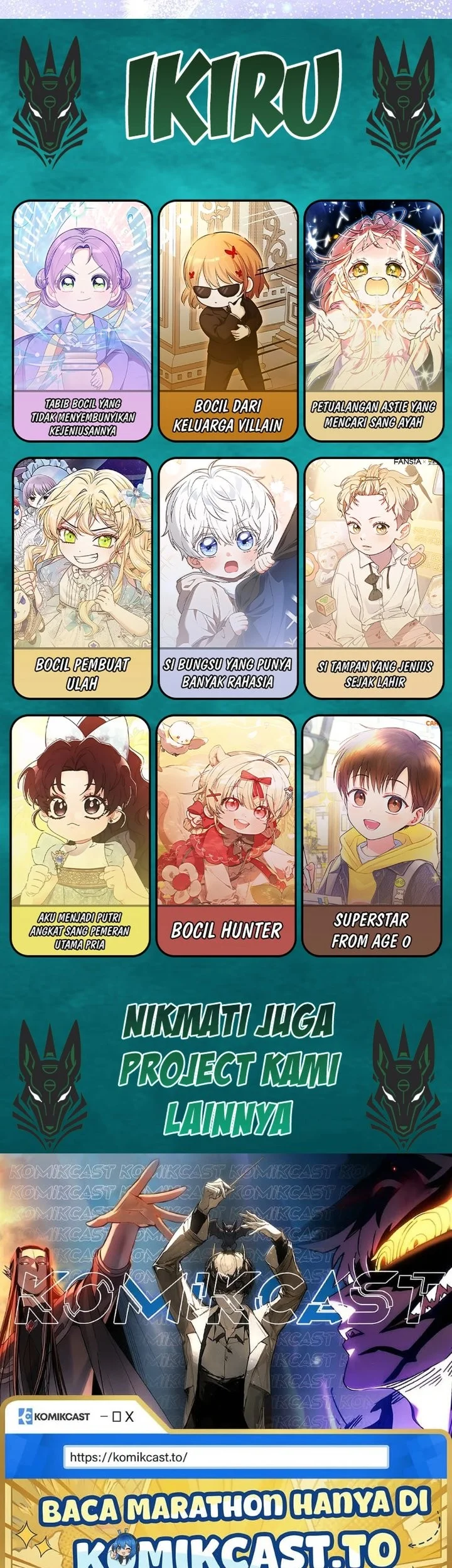The Oracle of the Villainous Baby Chapter 11 Gambar 79