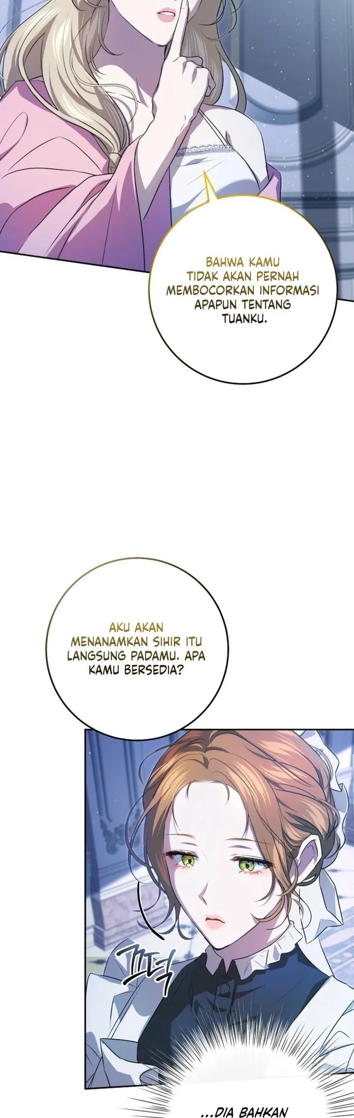 Manhwa The Peaceful Life of a Maid Who Hides Her Power and Enjoys It Chapter 10 gambar 2