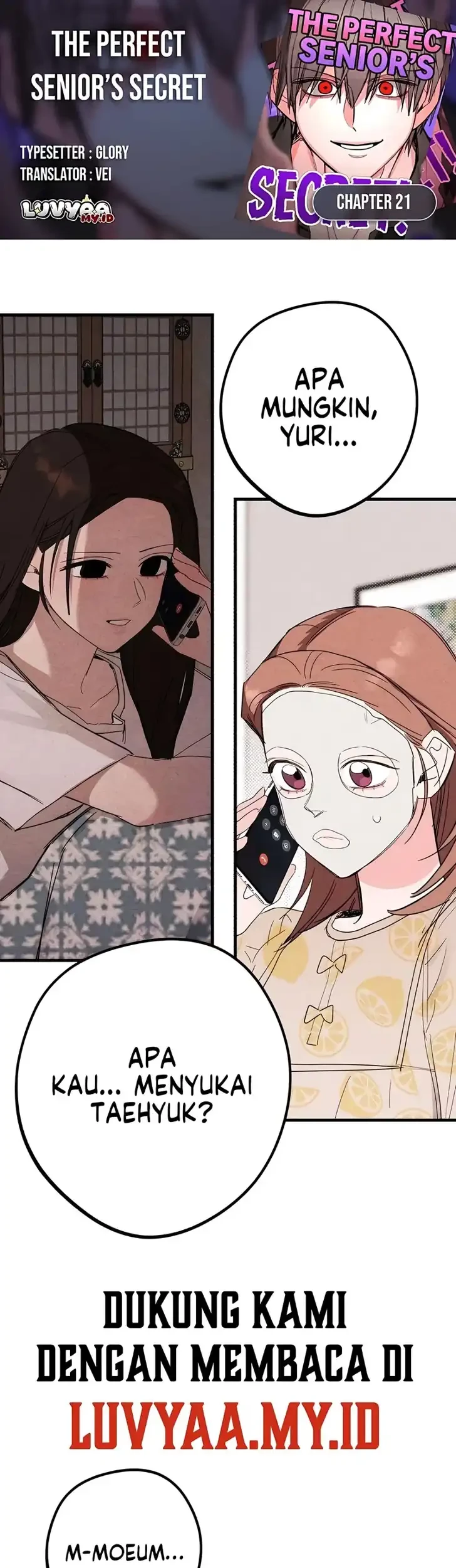 Komik The Perfect Senior’s Secret! Chapter 21 gambar 1