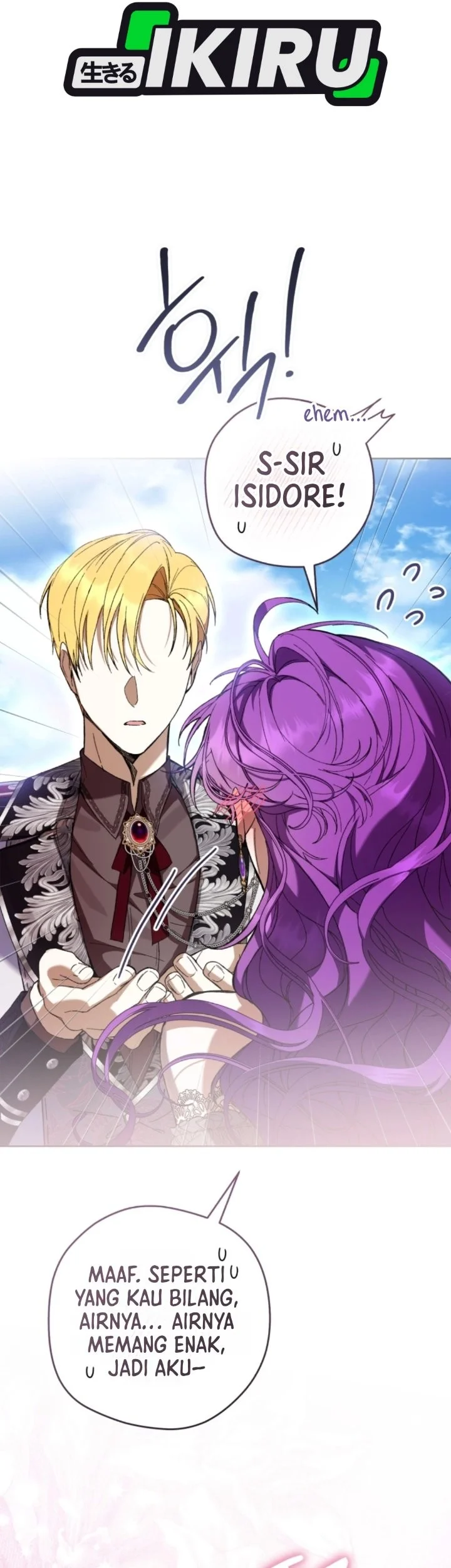 The Perks of Being a Villainess Chapter 104 Gambar 54