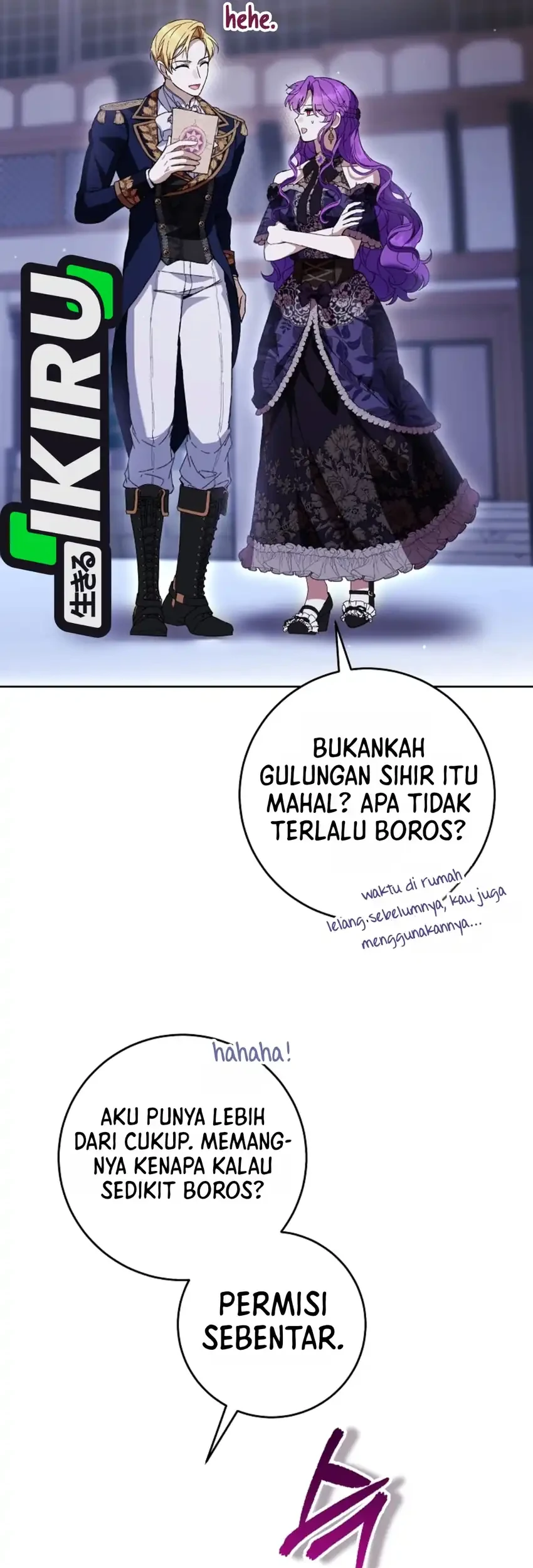 The Perks of Being a Villainess Chapter 110 Gambar 56