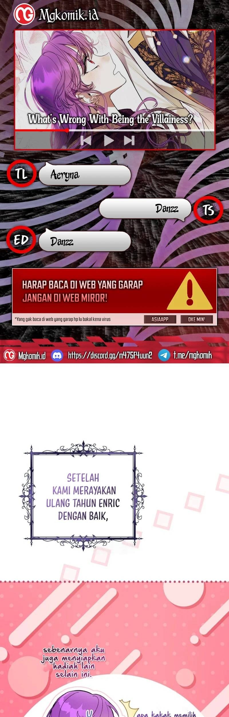 Baca Komik The Perks of Being a Villainess Chapter 64 Gambar 1