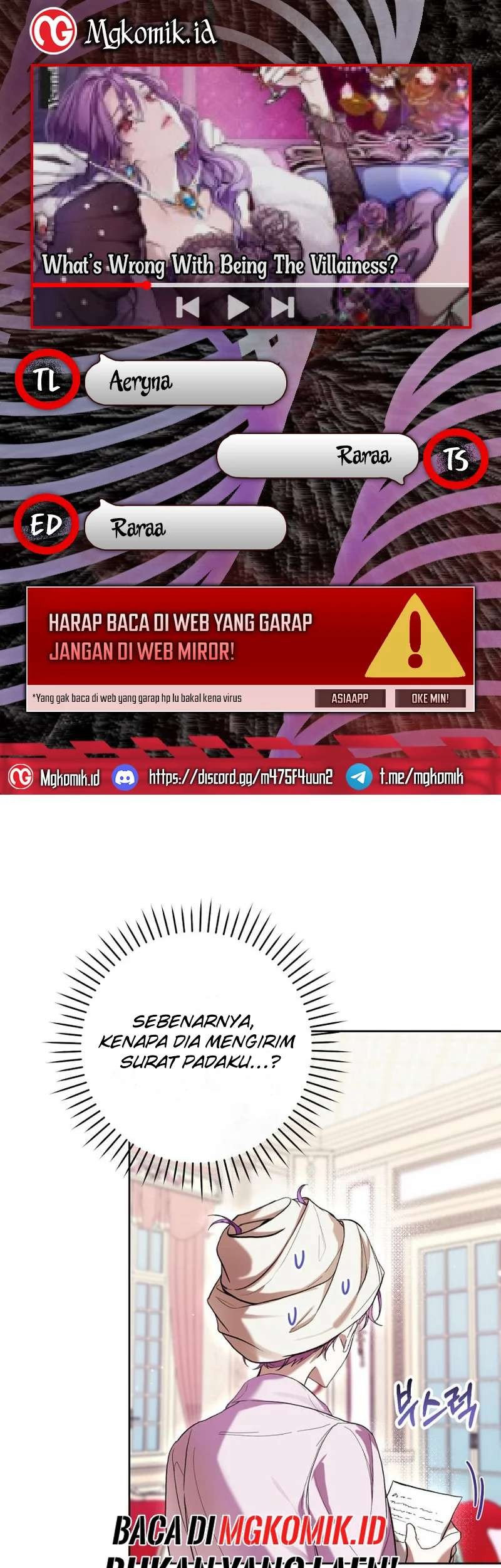 Baca Komik The Perks of Being a Villainess Chapter 66 Gambar 1