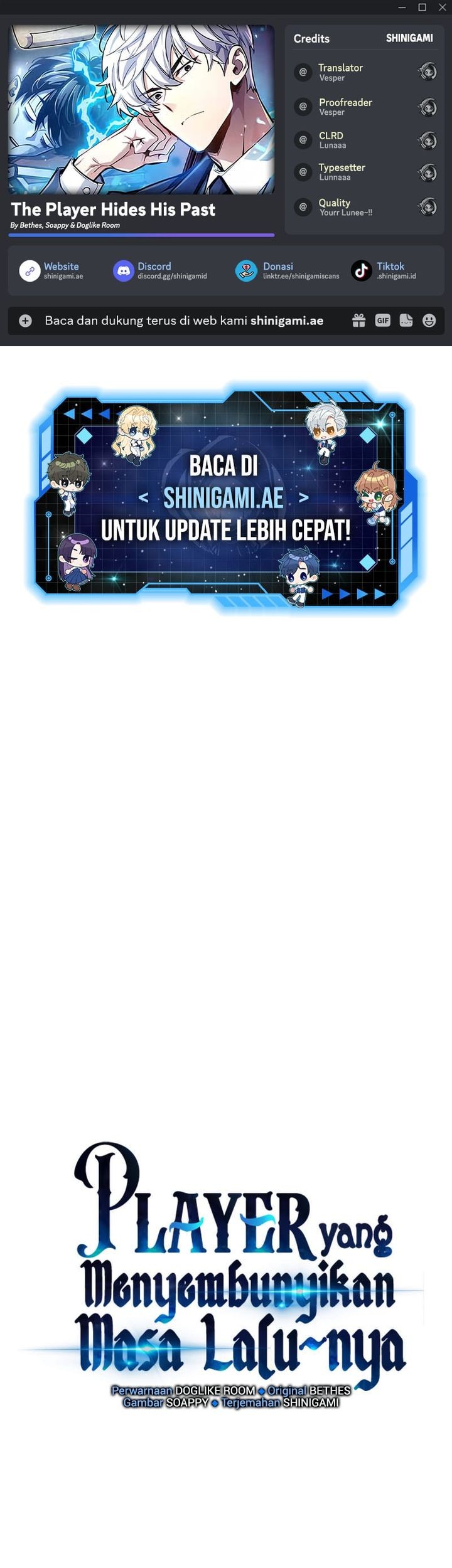 Baca Komik The Player Hides His Past Chapter 69 Gambar 1