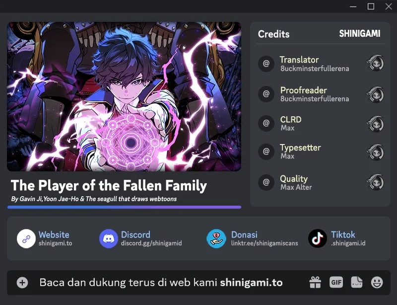 Komik The Player Of The Fallen Family Chapter 35 gambar 1
