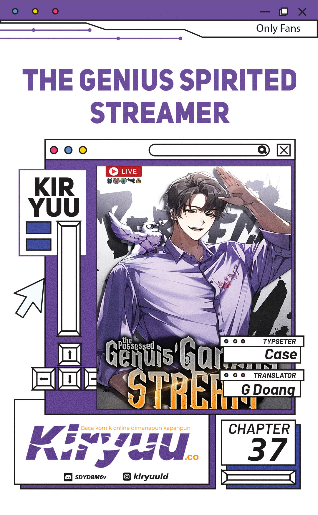 Baca Komik The Possessed Genius’ Gaming Stream Chapter 37 Gambar 1