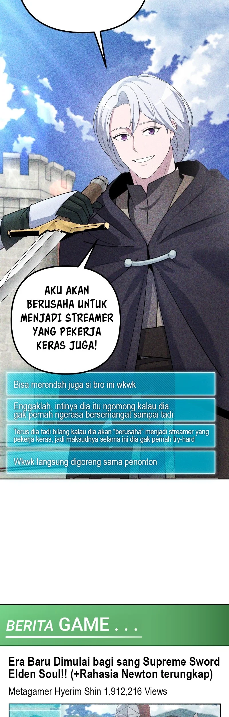 The Possessed Genius’ Gaming Stream Chapter 43 Gambar 3