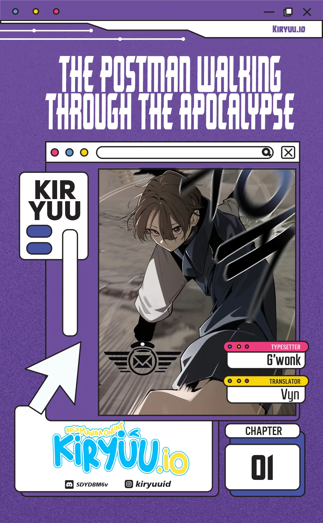 Komik The Postman Walking Through the Apocalypse Chapter 1 gambar 1