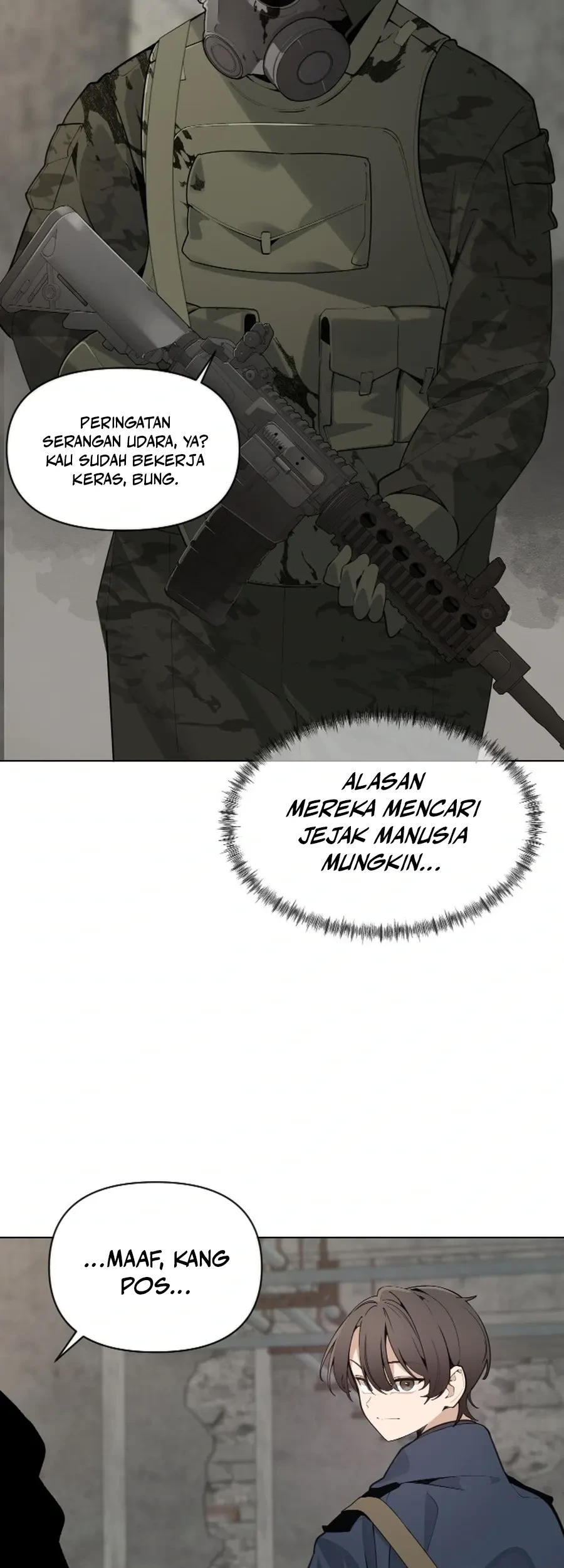 The Postman Walking Through the Apocalypse Chapter 1 Gambar 47