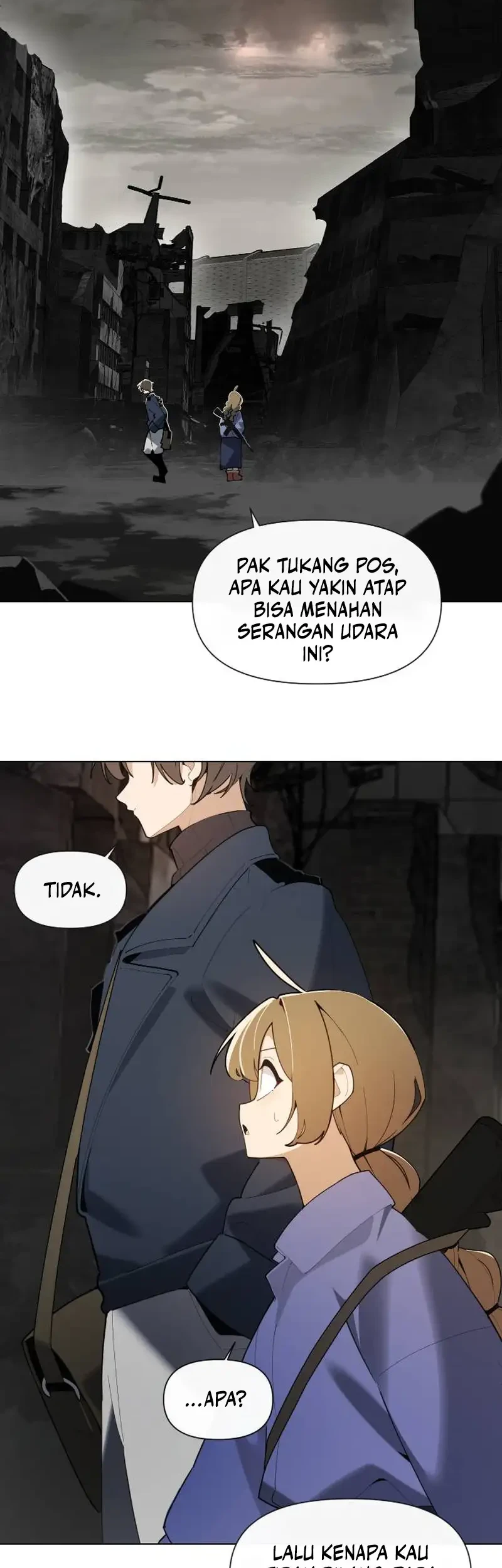 The Postman Walking Through the Apocalypse Chapter 2 Gambar 59