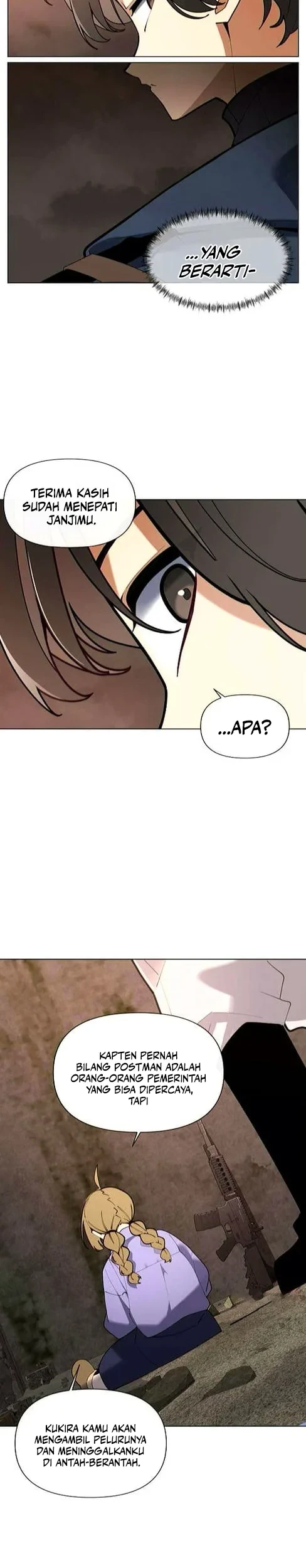 The Postman Walking Through the Apocalypse Chapter 3 Gambar 9