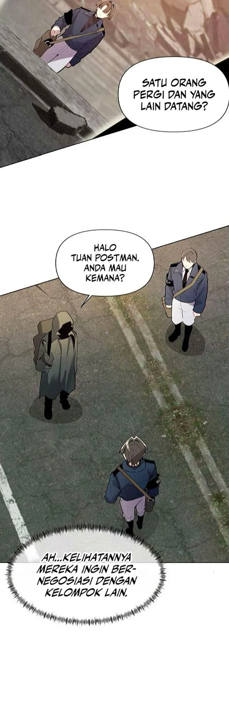 The Postman Walking Through the Apocalypse Chapter 7 Gambar 20