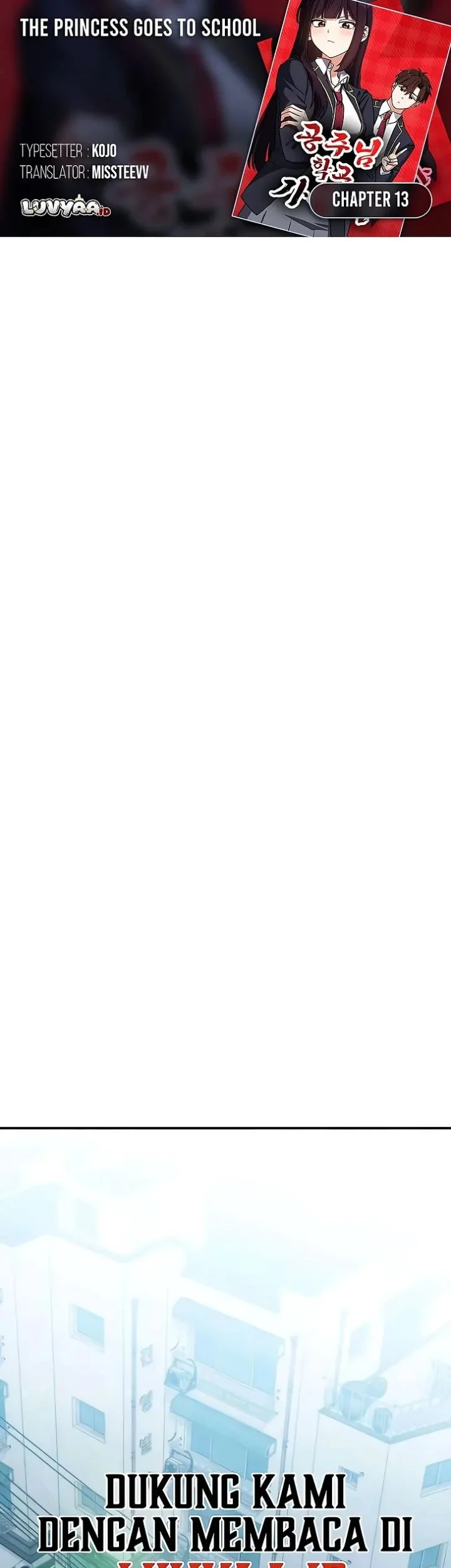 Komik The Princess Goes to School Chapter 13 gambar 1