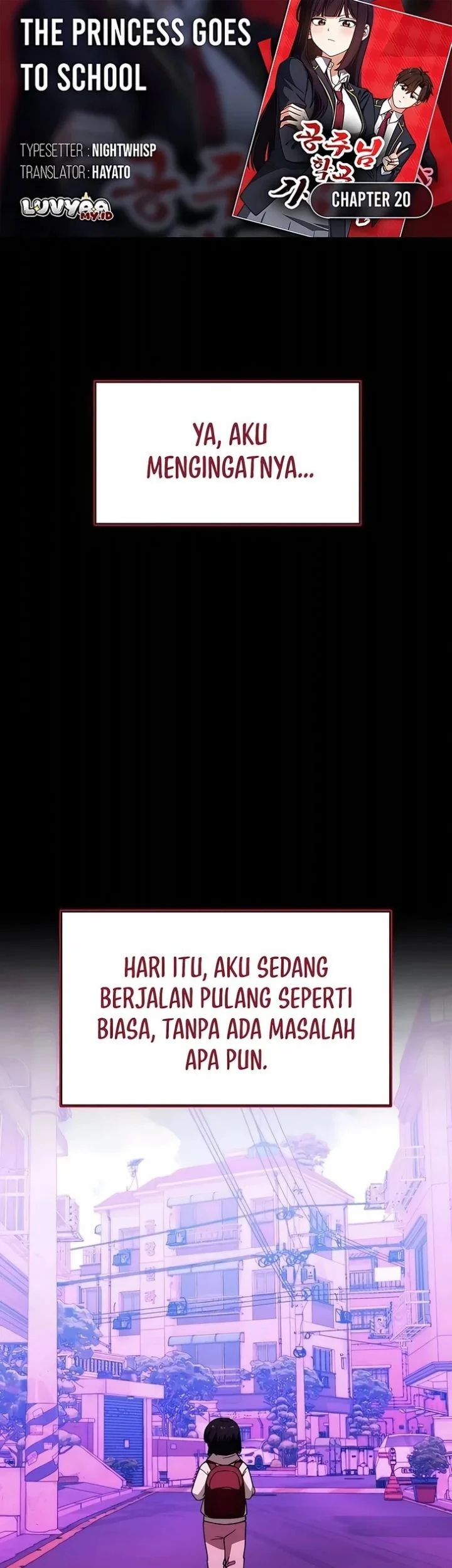 Komik The Princess Goes to School Chapter 20 gambar 1