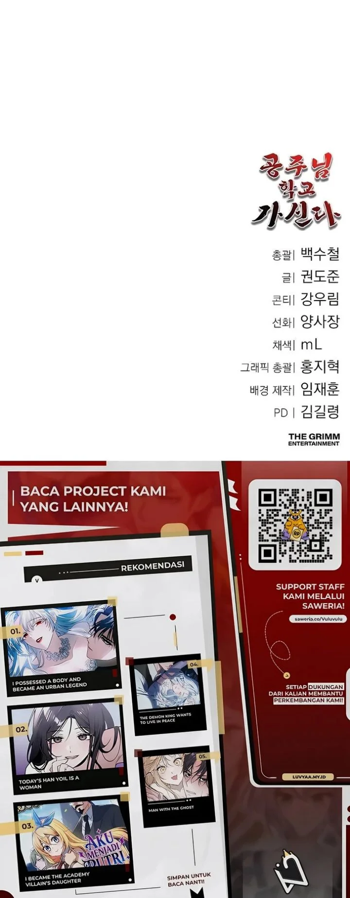 The Princess Goes to School Chapter 21 Gambar 61