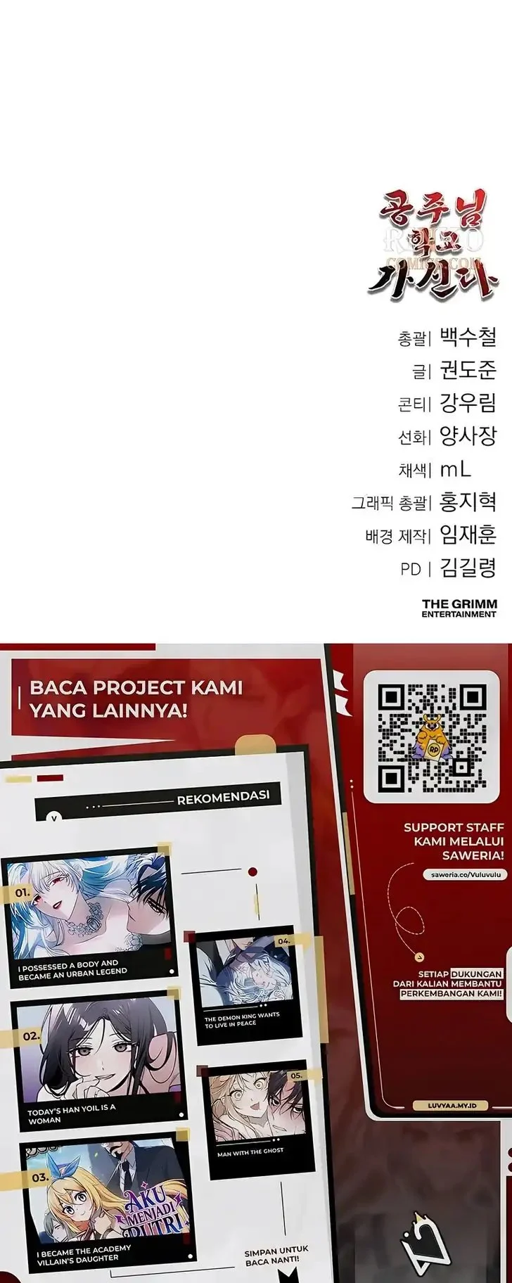 The Princess Goes to School Chapter 25 Gambar 57