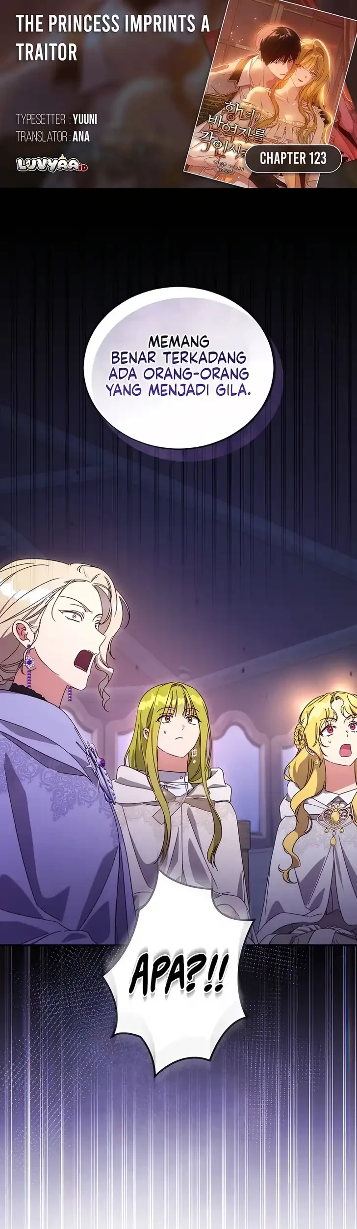 The Princess Imprints A Traitor Chapter 123 halaman 2