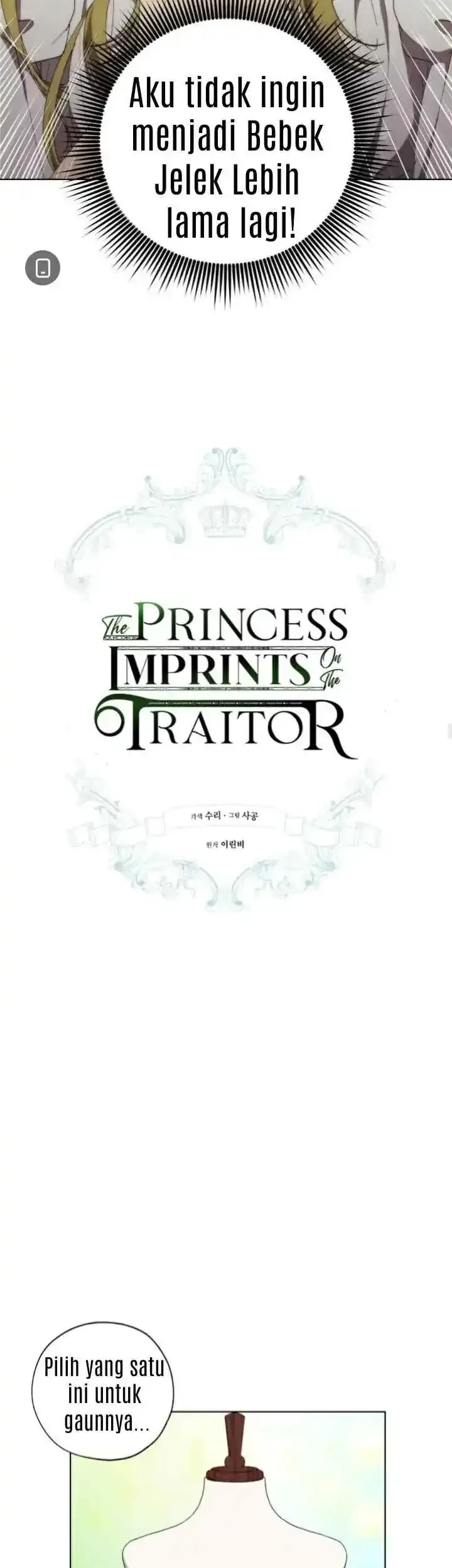 The Princess Imprints A Traitor Chapter 6 halaman 18