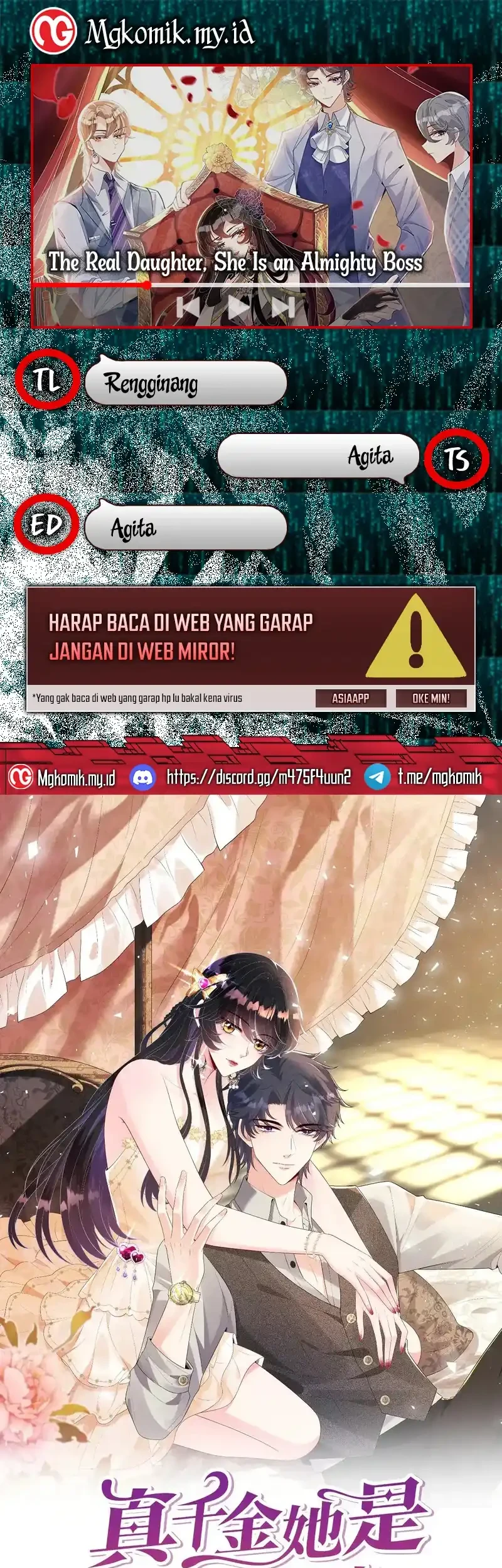 Komik The Real Daughter, She Is an Almighty Boss Chapter 157 gambar 1