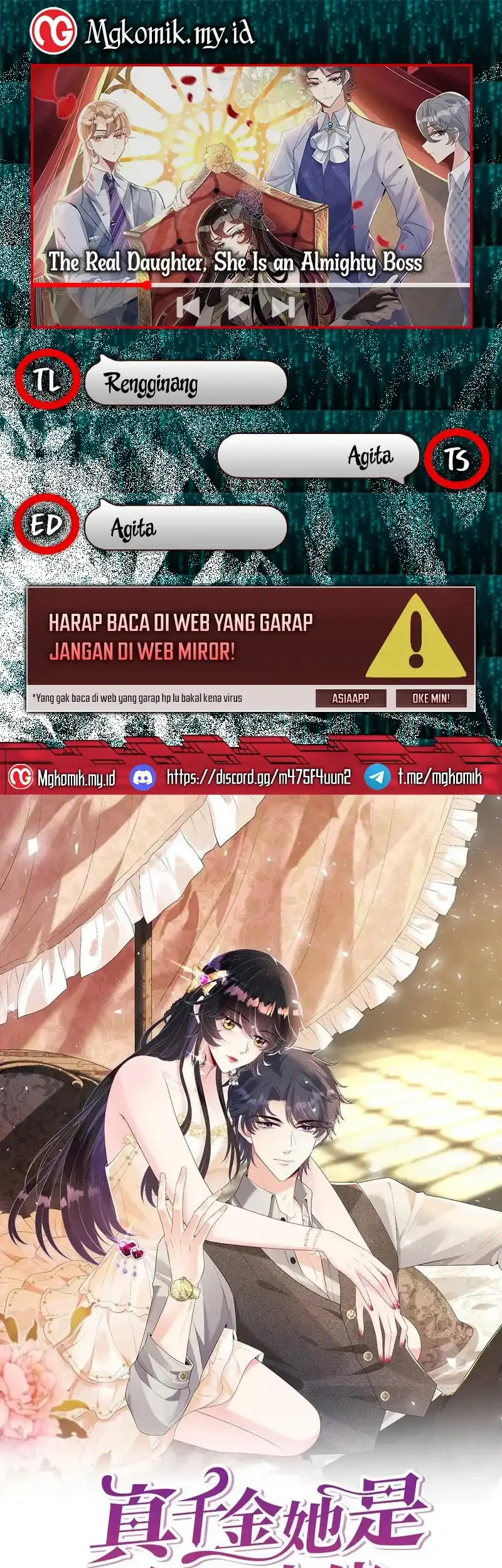 Komik The Real Daughter, She Is an Almighty Boss Chapter 174 gambar 1