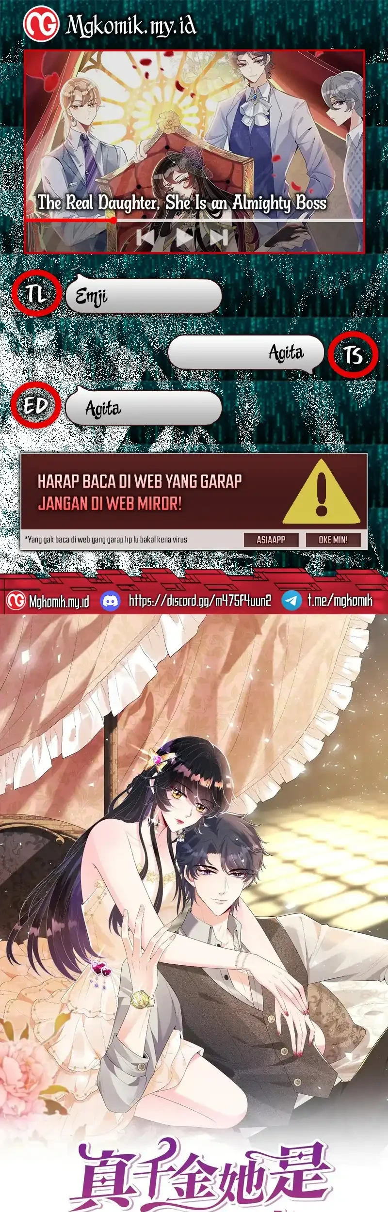 Komik The Real Daughter, She Is an Almighty Boss Chapter 183 gambar 1