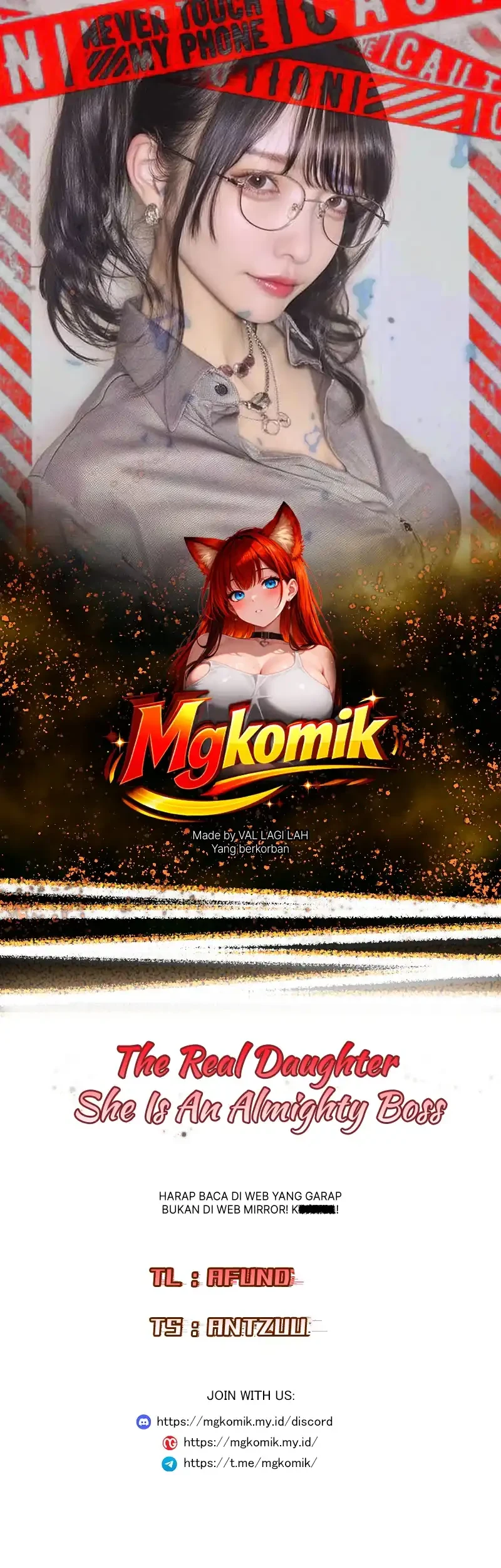 Komik The Real Daughter, She Is an Almighty Boss Chapter 190 gambar 1