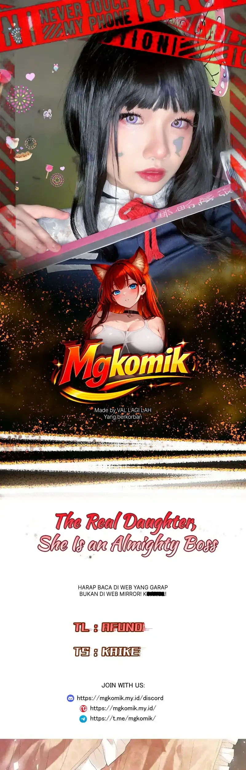 Komik The Real Daughter, She Is an Almighty Boss Chapter 191 gambar 1