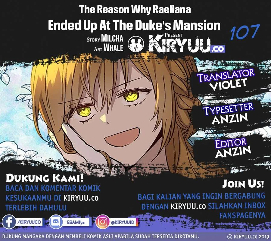 Manhwa The Reason Why Raeliana Ended up at the Duke’s Mansion Chapter 107 gambar 2