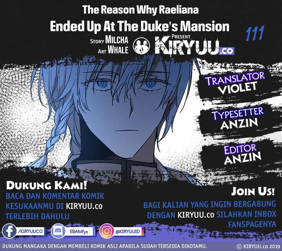 Manhwa The Reason Why Raeliana Ended up at the Duke’s Mansion Chapter 111 gambar 2