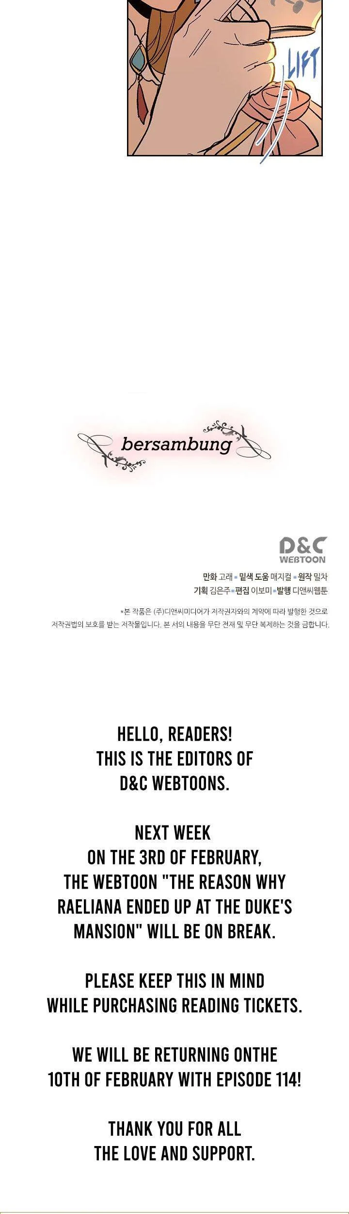 The Reason Why Raeliana Ended up at the Duke’s Mansion Chapter 113 Gambar 33