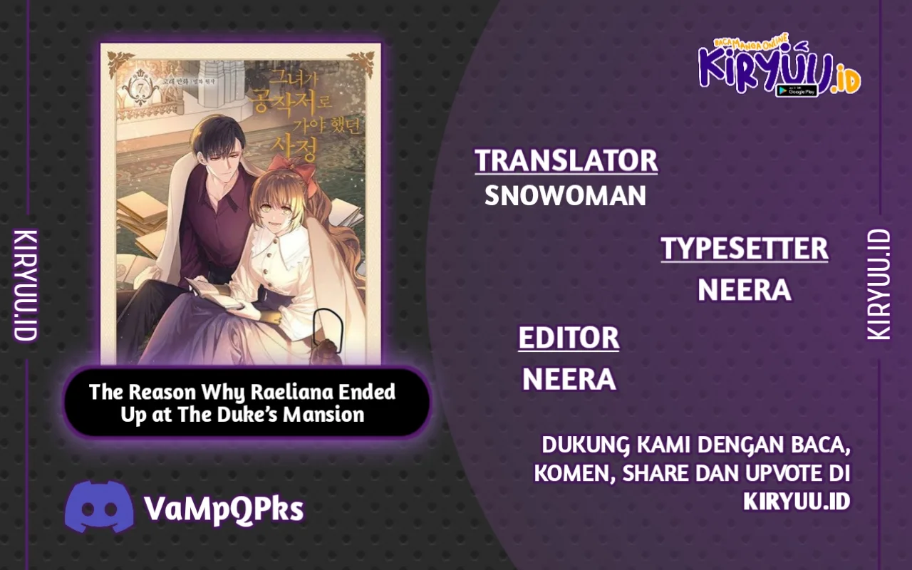 Komik The Reason Why Raeliana Ended up at the Duke’s Mansion Chapter 149 gambar 1