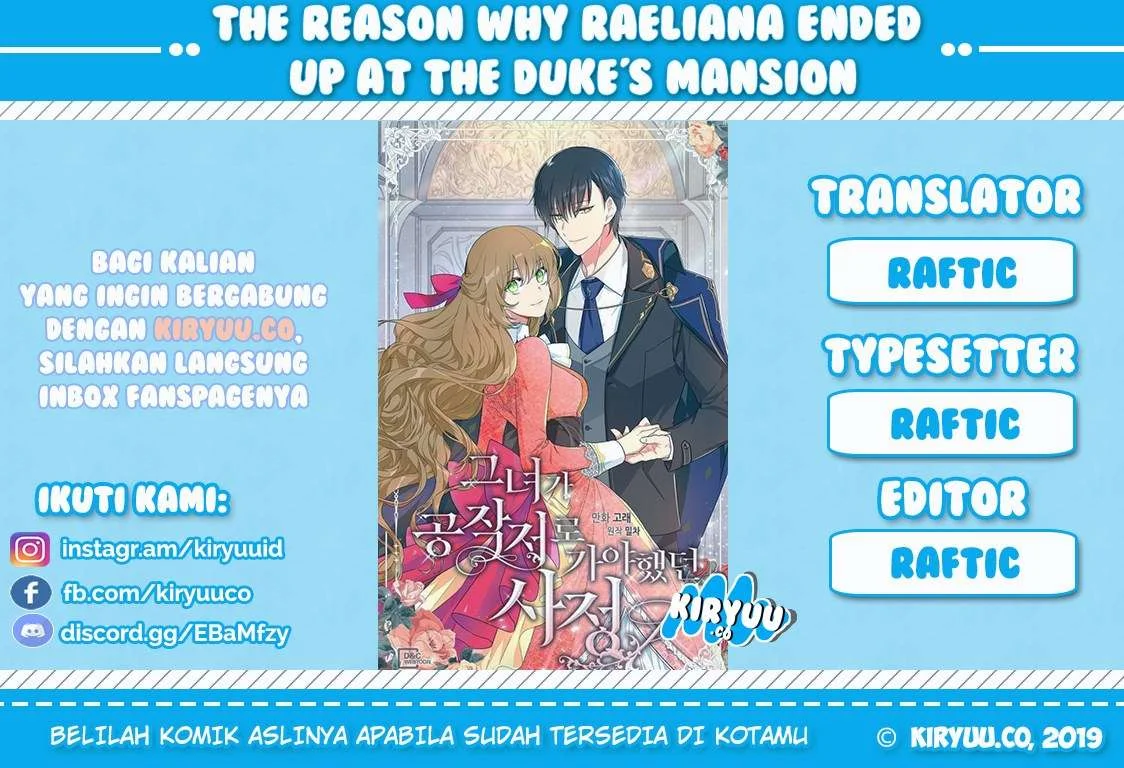 Komik The Reason Why Raeliana Ended up at the Duke’s Mansion Chapter 15 gambar 1