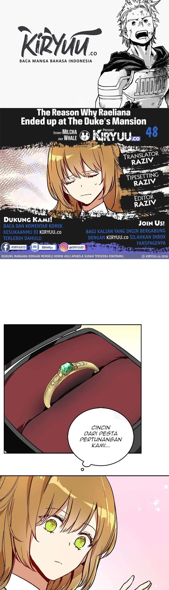 Komik The Reason Why Raeliana Ended up at the Duke’s Mansion Chapter 48 gambar 1