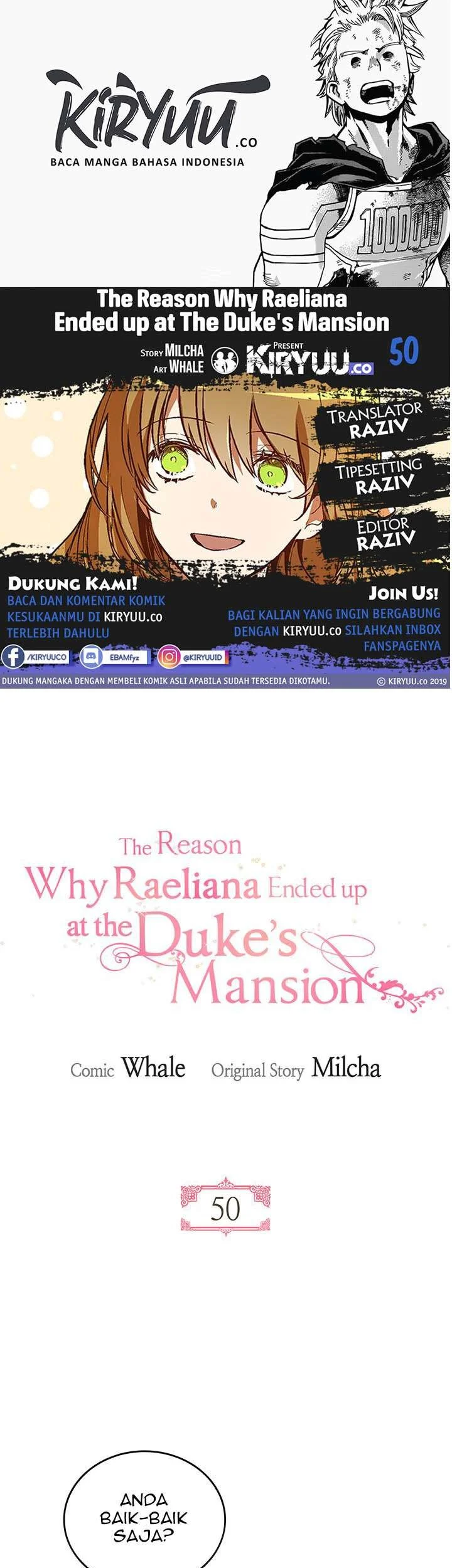 Komik The Reason Why Raeliana Ended up at the Duke’s Mansion Chapter 50 gambar 1