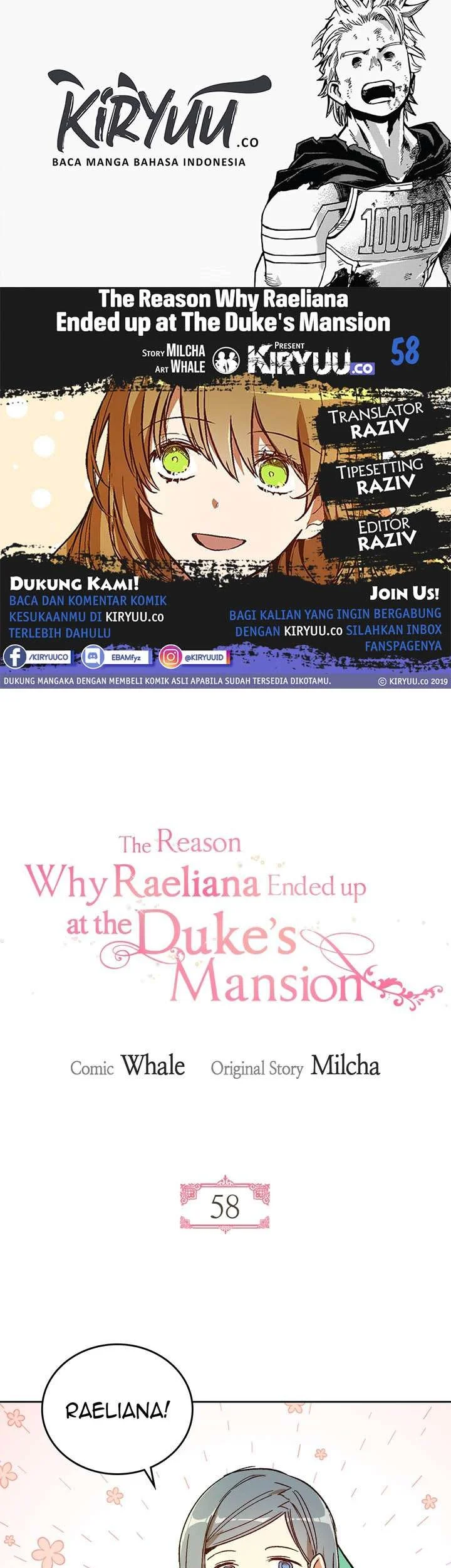 Komik The Reason Why Raeliana Ended up at the Duke’s Mansion Chapter 58 gambar 1