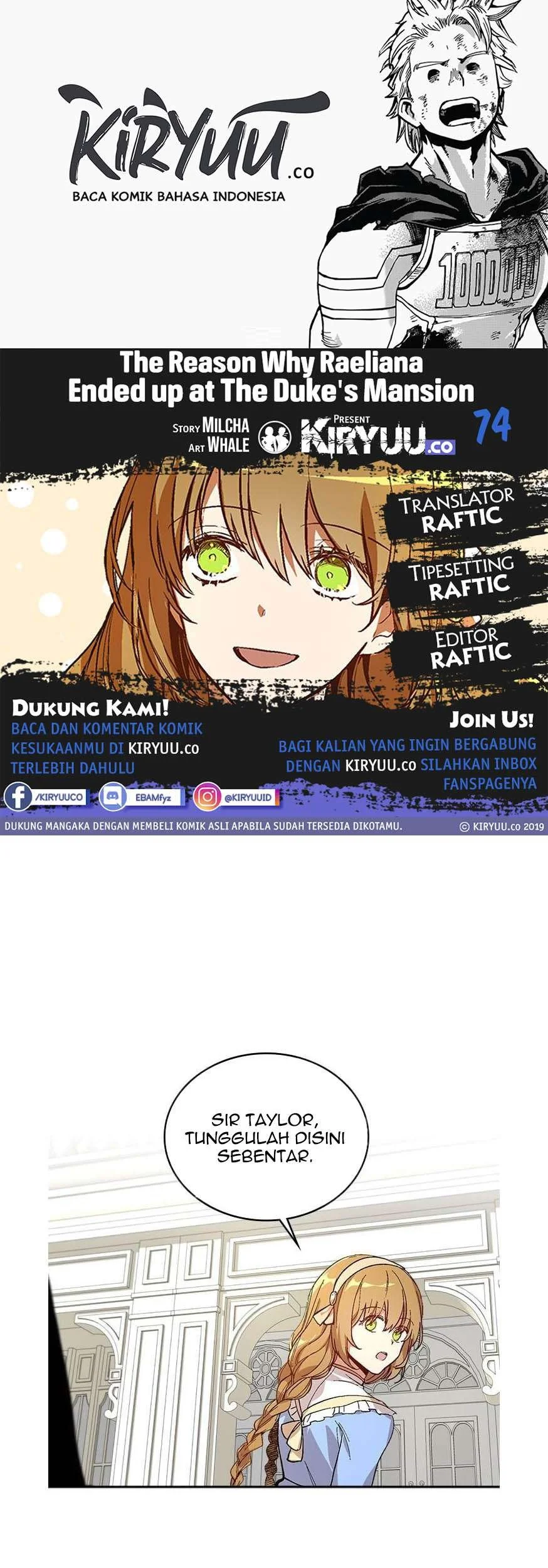 Komik The Reason Why Raeliana Ended up at the Duke’s Mansion Chapter 74 gambar 1
