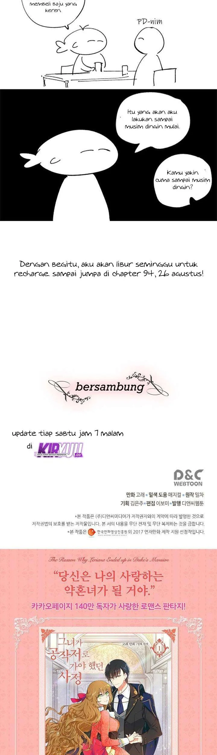 The Reason Why Raeliana Ended up at the Duke’s Mansion Chapter 93 Gambar 28