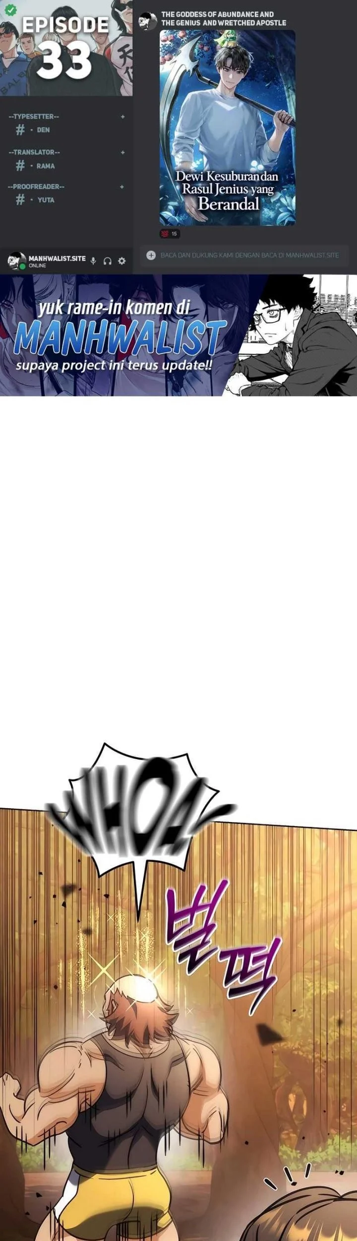 Komik The Rebellious Apostle of the Harvest Goddess Chapter 33 gambar 1