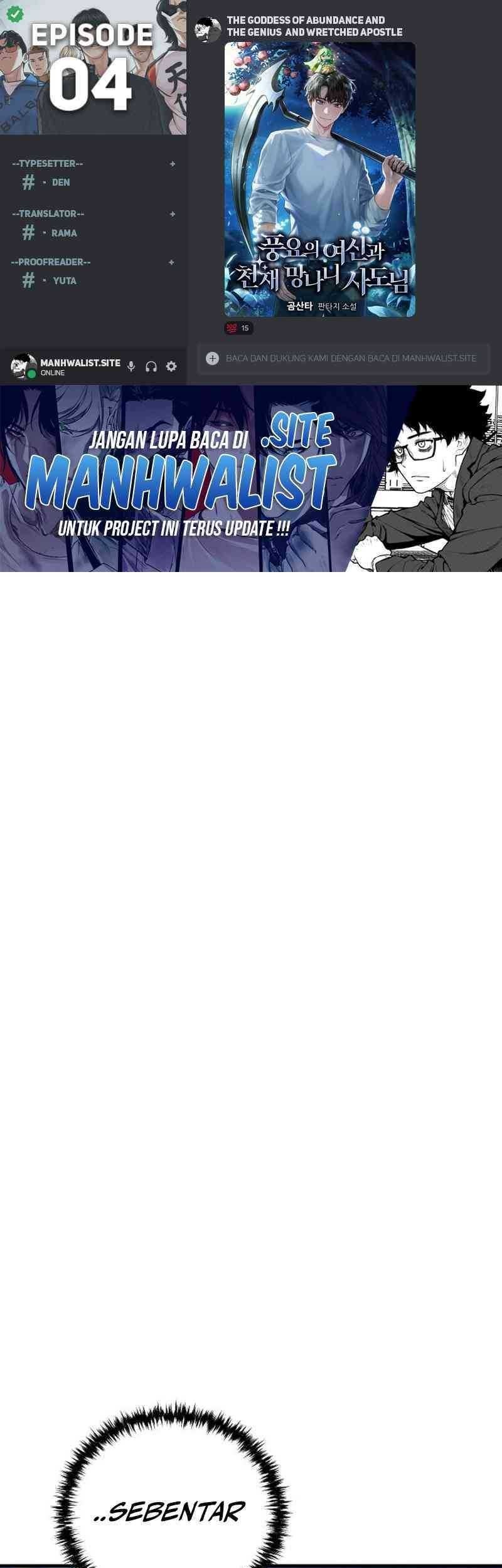 Baca Komik The Rebellious Apostle of the Harvest Goddess Chapter 4 Gambar 1