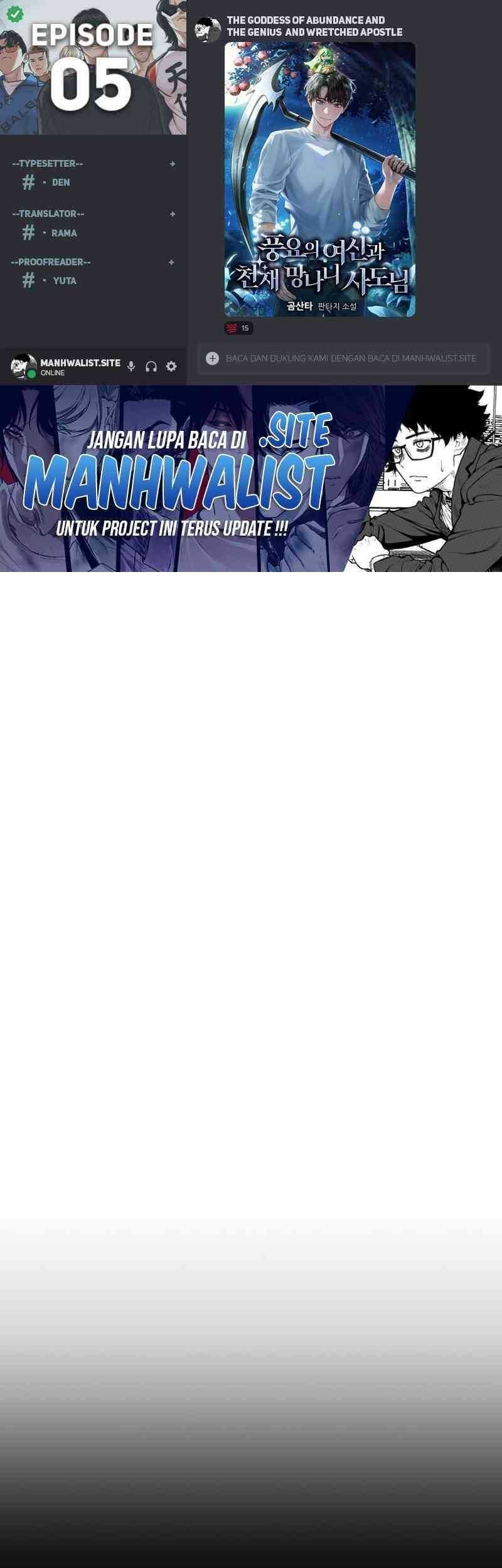 Baca Komik The Rebellious Apostle of the Harvest Goddess Chapter 5 Gambar 1